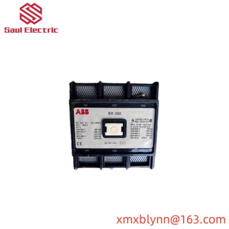 ABB EH550G 3P CONT.110VDC W/RECT.120V