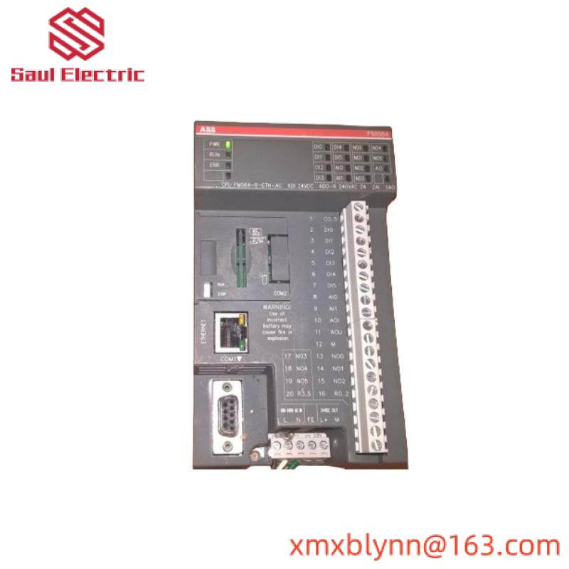 ABB PM564-R-ETH A0 PLC Central Processing Unit