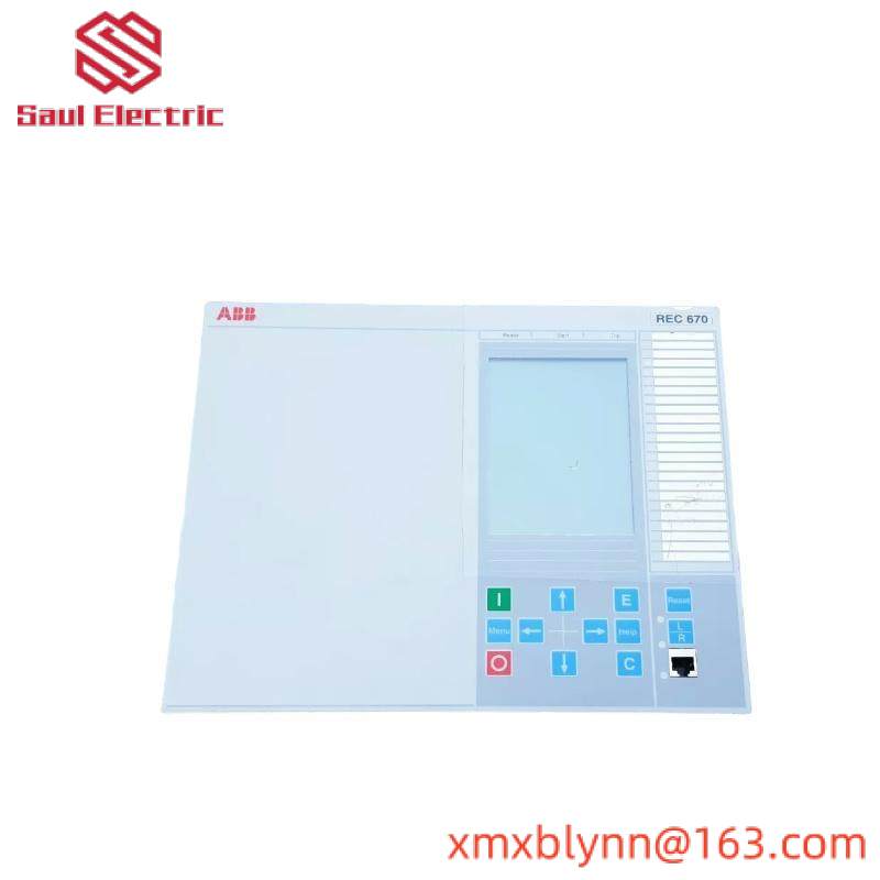 ABB REC670 1MRK000008-NB Rec670 Bay Control Display