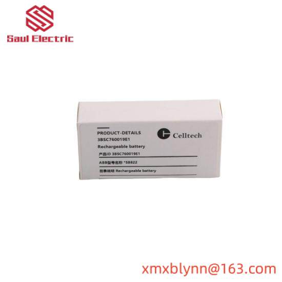 ABB SB822 3BSC760019E1 Rechargeable Lithium-Ion Battery
