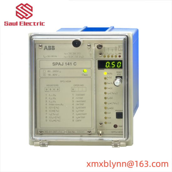 ABB SPAJ 141C RS611007-AA Earth-fault relay