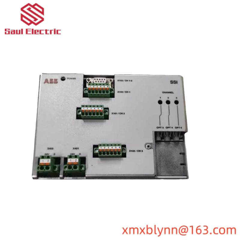 ABB XF D213 A 3BHE028122R0001 SSI Speed Sensor Interface