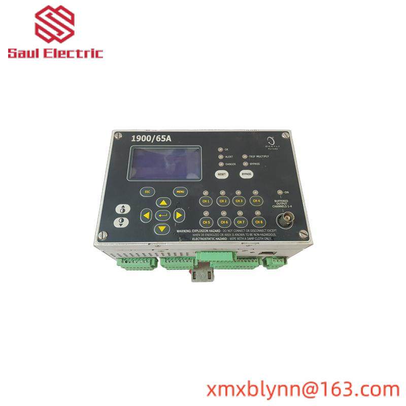 Bently Nevada 1900/65 Purpose Equipment Monitor