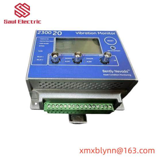 Bently Nevada  2300/20-CN  Monitor with 4-20ma Outputs