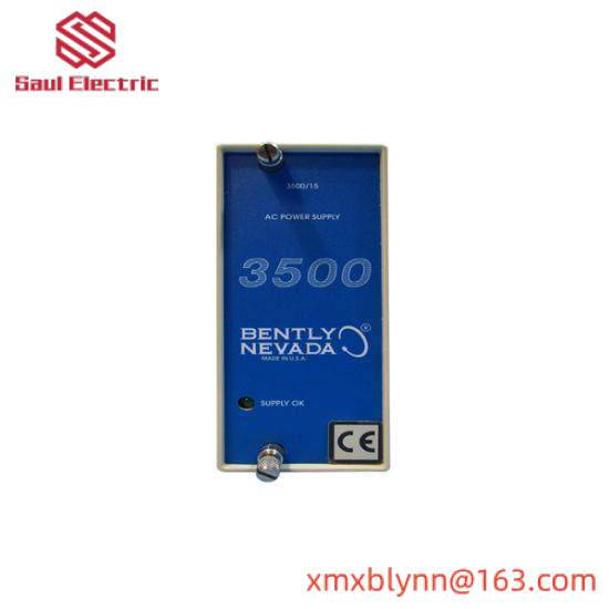 Bently Nevada 3500/15E AC Power Supply Module