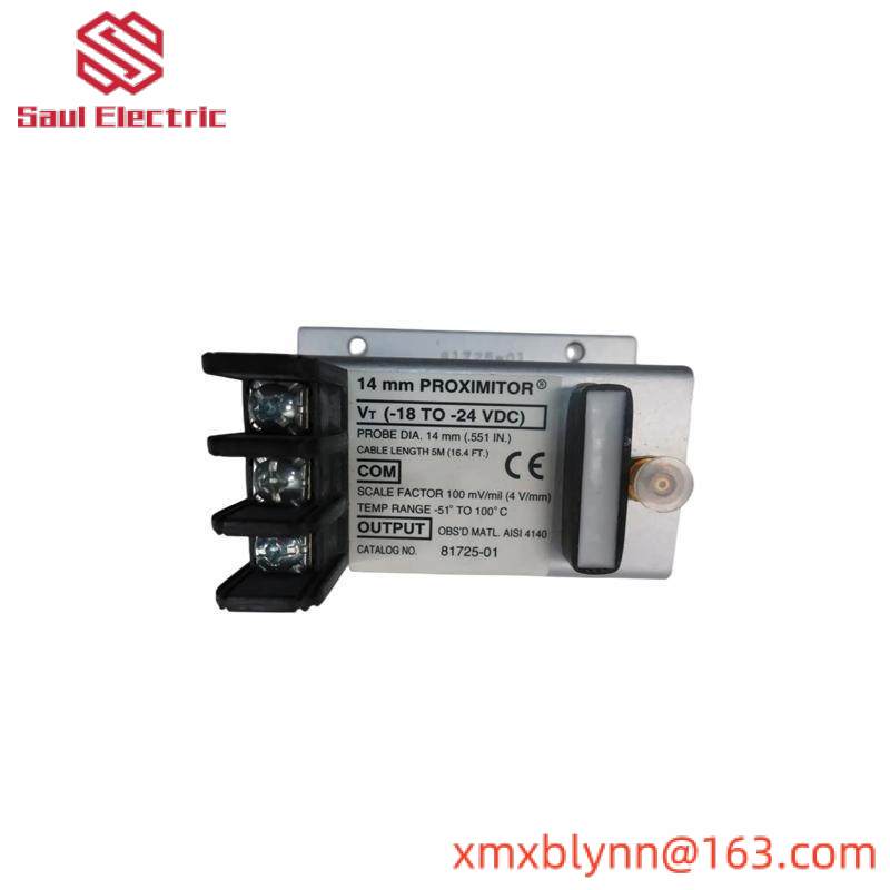 Bently Nevada 81725-01 Proximitor Sensor