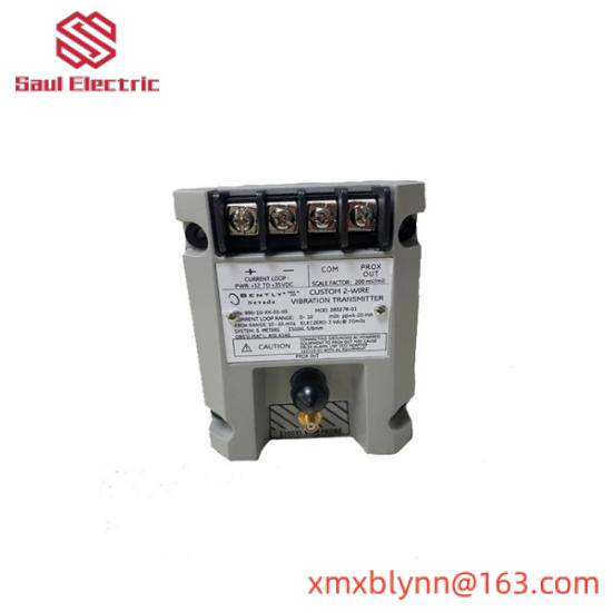 Bently Nevada 990-08-XX-01-00 2-Wire Vibration Transmitter
