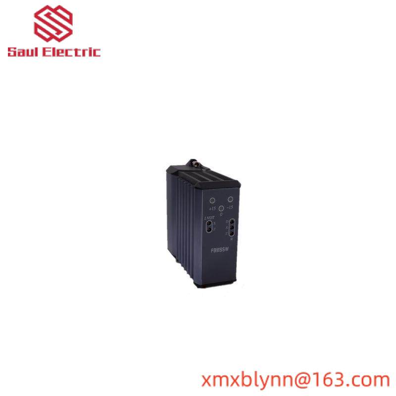 BENTLY NEVADA FBMSSW Control card