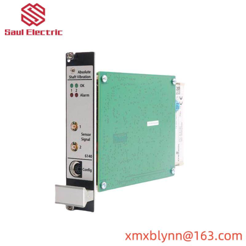 EMERSON A6140 Dual Channel Vibration Monitoring Module