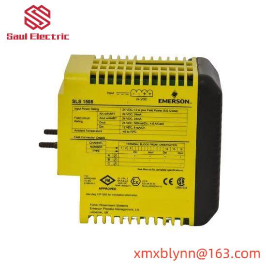 EMERSON KJ2201X1-BA1 12P3162X252 SLS1508 Logic Solver