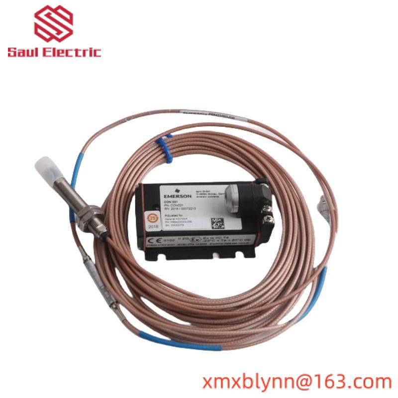 Emerson PR6423/002-131 CON021 Eddy Current Displacement Sensor