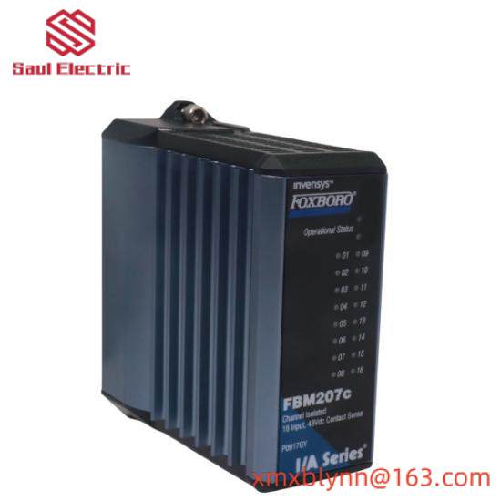 FBM207 CP0917MF  Invensys Foxboro 16 Channel Voltage Monitor
