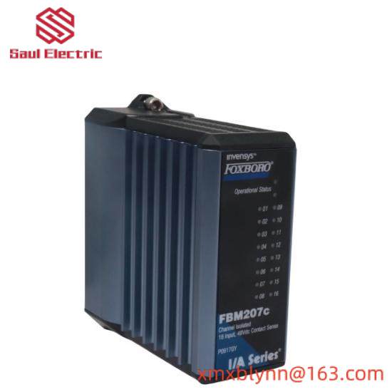 FBM207 CP0917MF  Invensys Foxboro 16 Channel Voltage Monitor