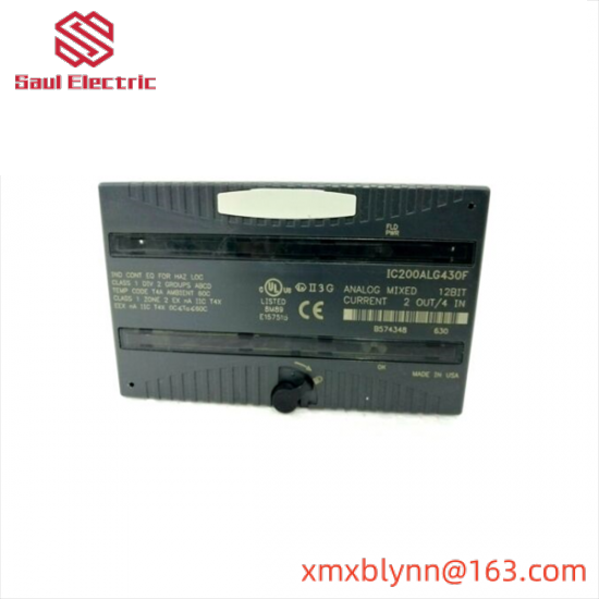 GE FANUC IC200ALG430F analog mixed module