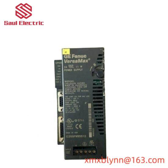 GE Fanuc IC200PWR001D  Versamax PLC