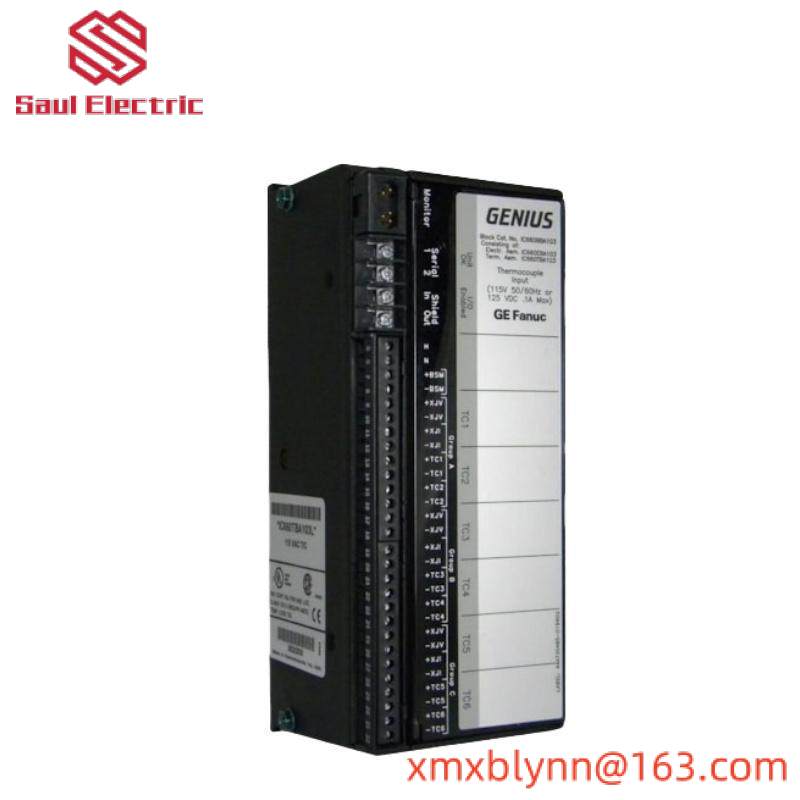 GE Fanuc IC660BBA021 THERMOCOUPLE INPUT BLOCK