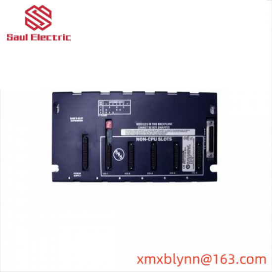 GE FANUC IC694CHS398 5-Slot Serial Expansion Backplane