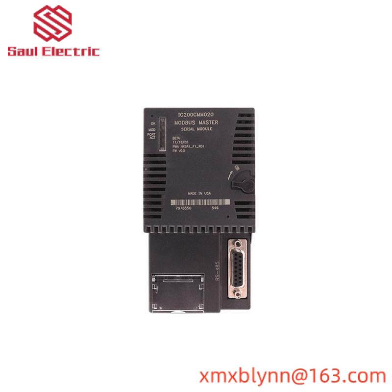 GE IC200CMM020 MODBUS MASTER MODULE