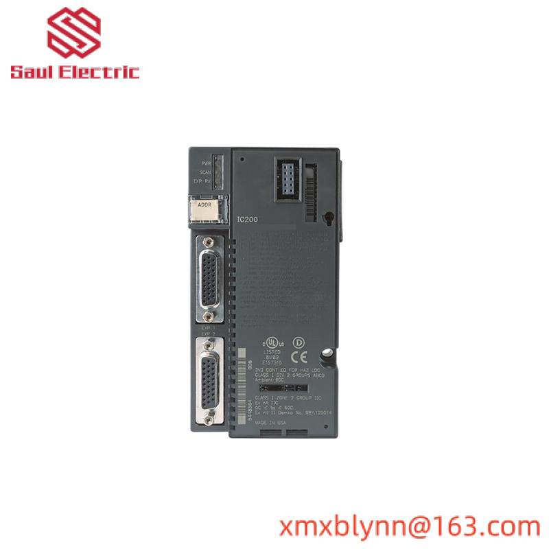 GE IC200PNS001 REMOTE I/O UNIT