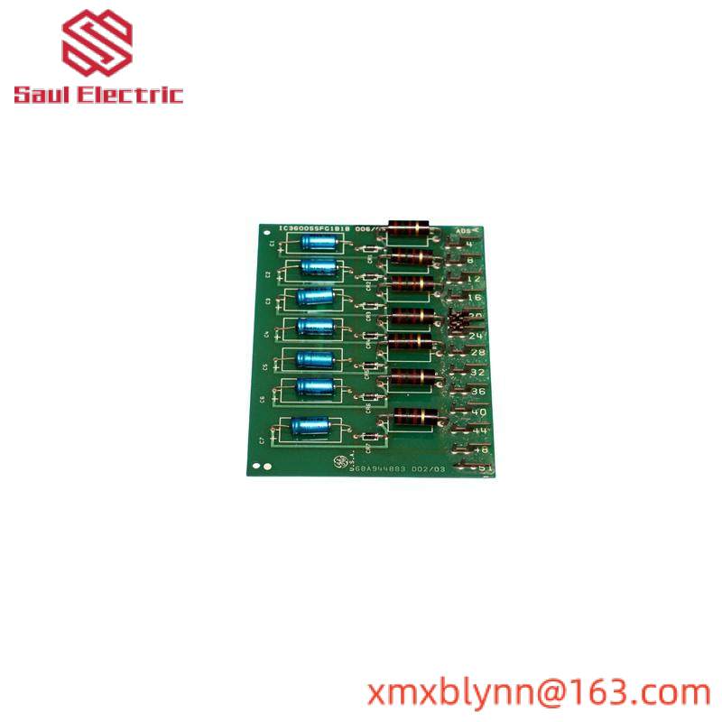 GE IC3600SSFG1B1B FLTR MODULE