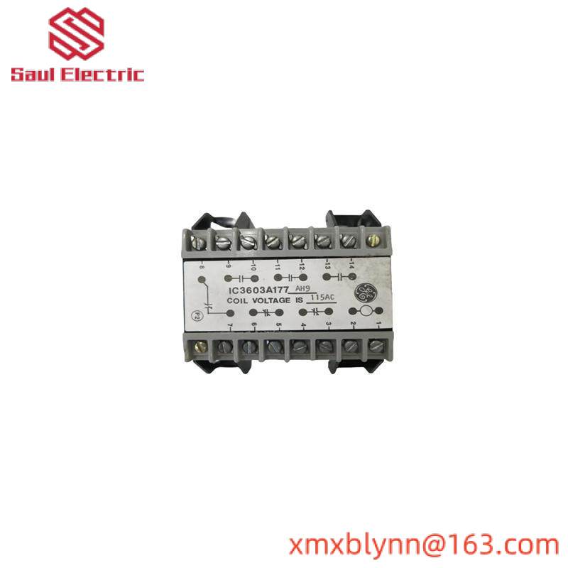 GE IC3603A177 RELAY MODULE