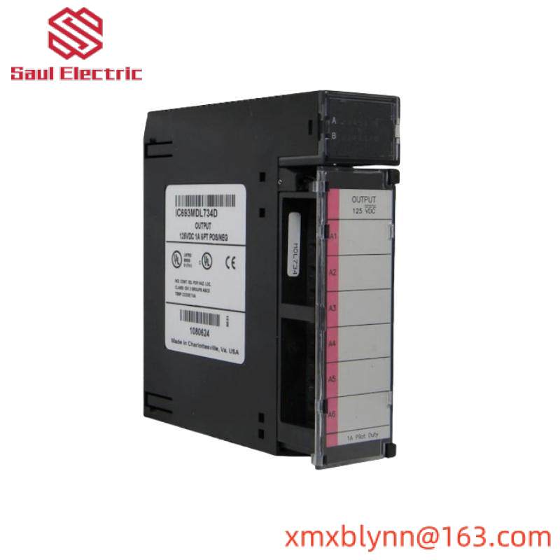 GE IC693MDL734D Positive/Negative Logic 1 Amp Output module