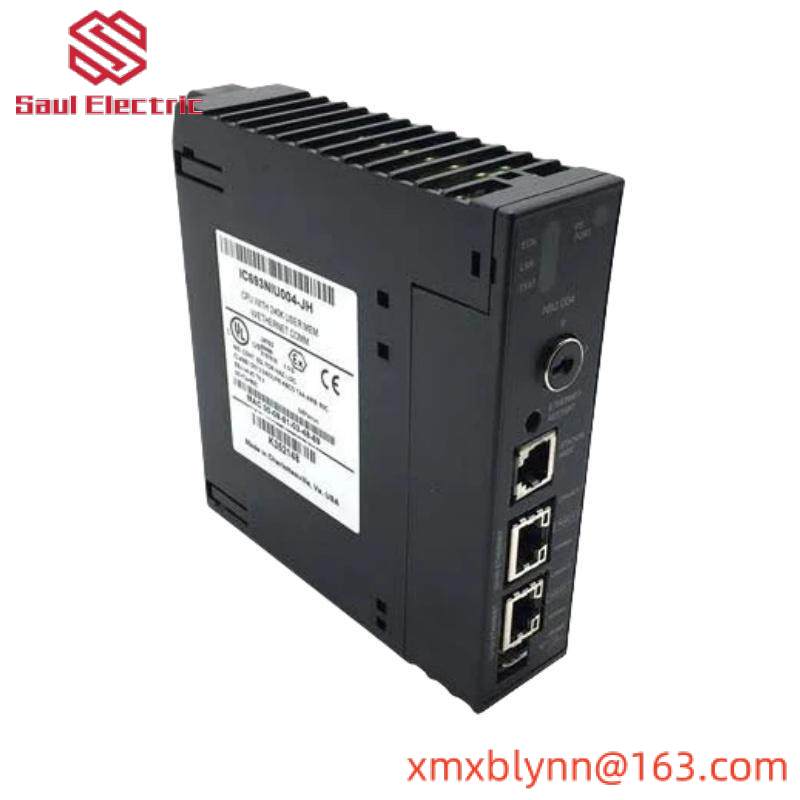 GE IC693NIU004  Ethernet Network Interface Unit