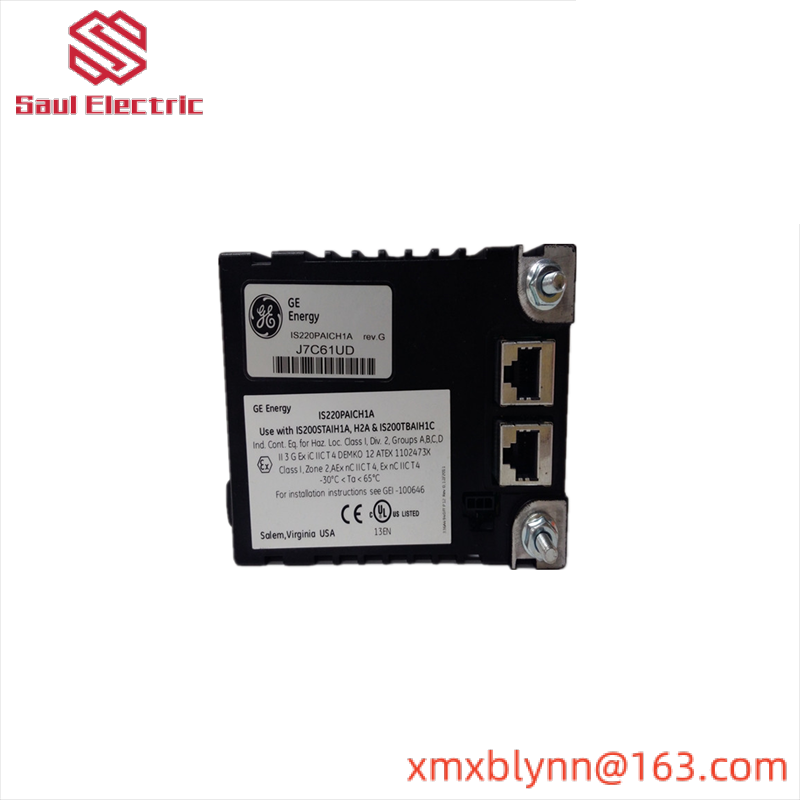 GE IS220PAICH1A Analog I/O board