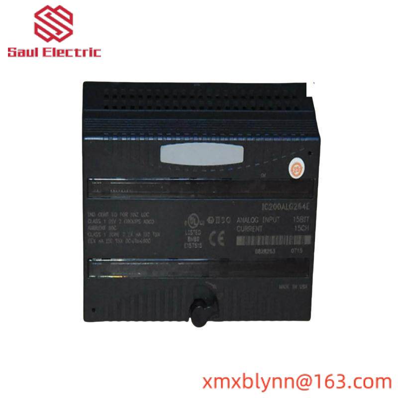 GE IC200ALG264E Current Analog Input Module