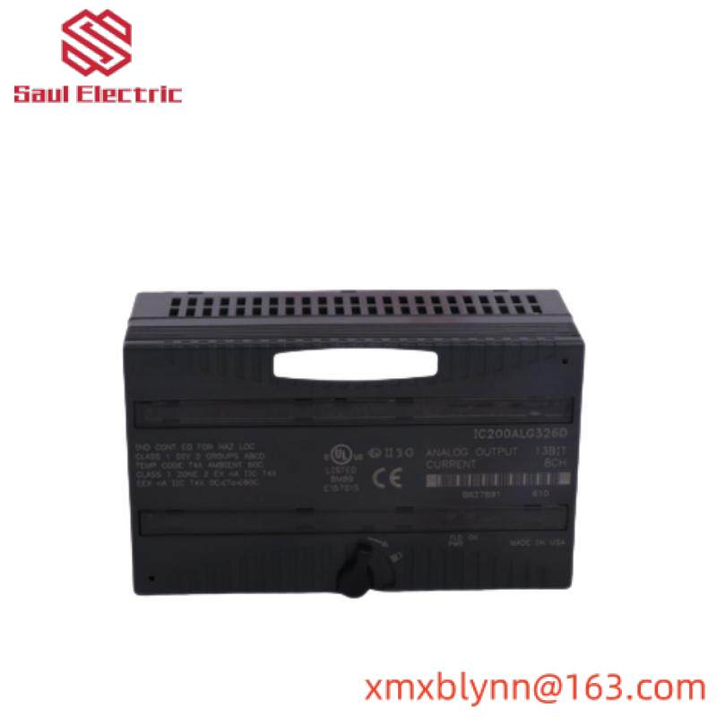 GE IC200ALG326D Analog Output Module