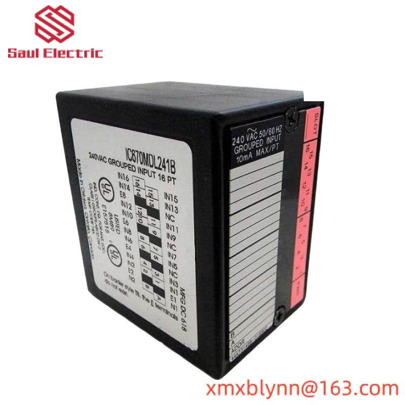 GE IC670MDL241 240VAC Input Module