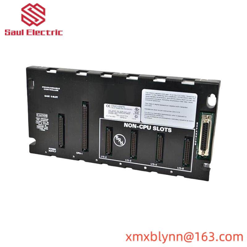 GE IC693CHS397 5-slot modular CPU baseplate