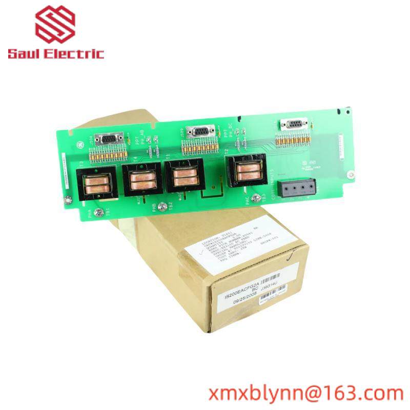 GE IS200EACFG2A long printed circuit board