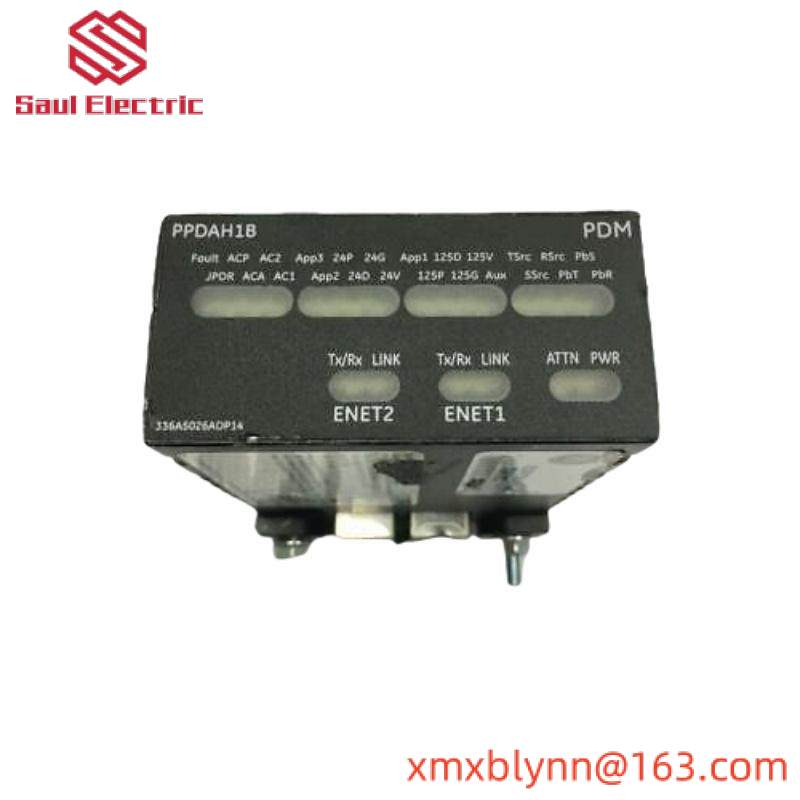 GE IS220PPDAH1B I/O PACK PDM DIAG