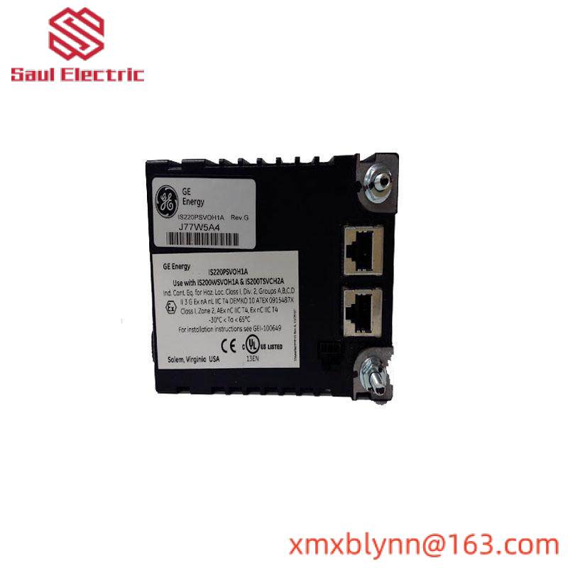 GE IS220PSVOH1A (NO REV) Boards & Turbine Control