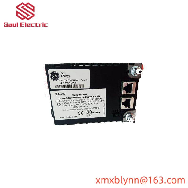 GE IS220PSVOH1A,REV D Boards & Turbine Control
