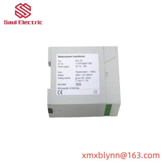 KFG LEVEL MUL-D2 Messumformer Transducer