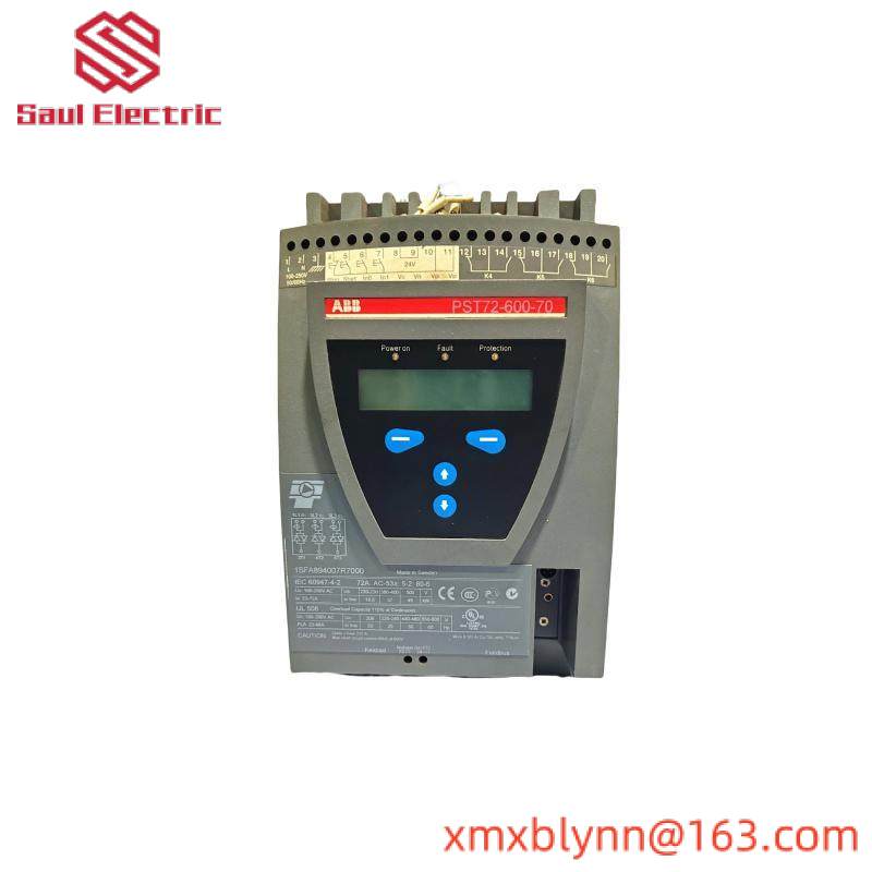 ABB PST72-600-70 1SFA894007R7000 Soft starter