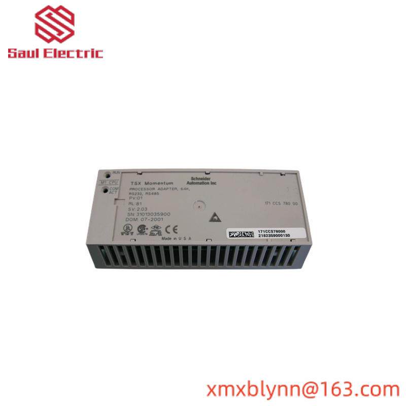 Schneider 171CCS78000 PROCESSOR ADAPTER MODULE