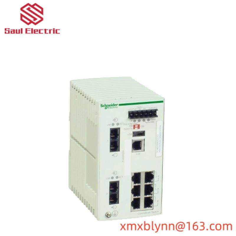 Schneider TCSESM083F2CU0 Switch, 8 Ports