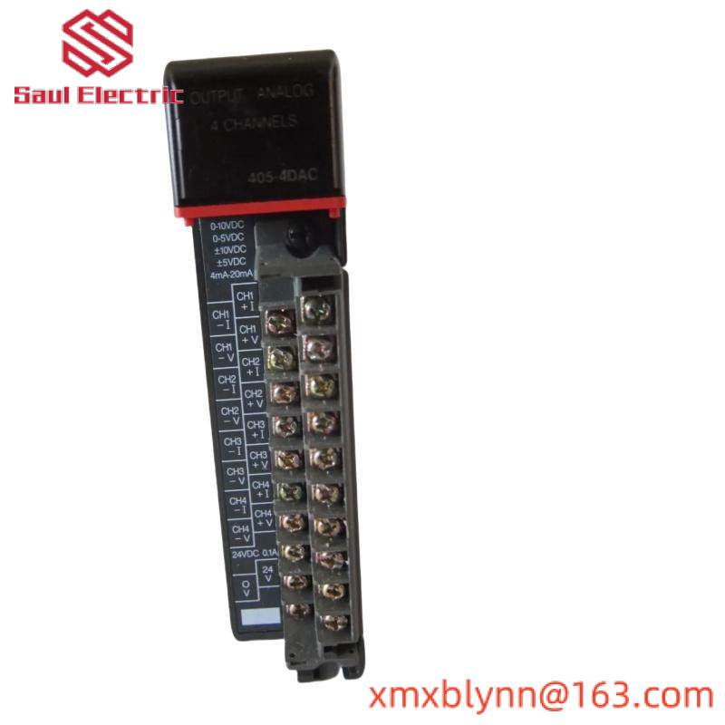SIEMENS 405-4DAC CHANNEL ANALOG INPUT MODULE