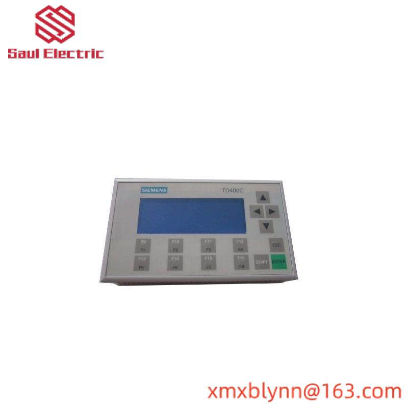 SIEMENS 6AV6640-0AA00-0AX0 TD400C text display