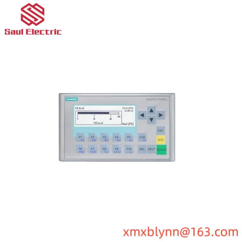 SIEMENS 6AV6647-0AH11-3AX0 BASIC PANEL