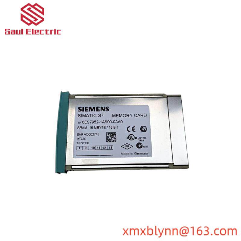 SIEMENS 6ES7952-1AS00-0AA0 MEMORY RAM CARD