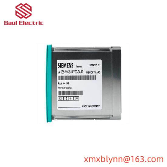 Siemens 6ES7952-1AS00-0AA0 RAM Memory Card