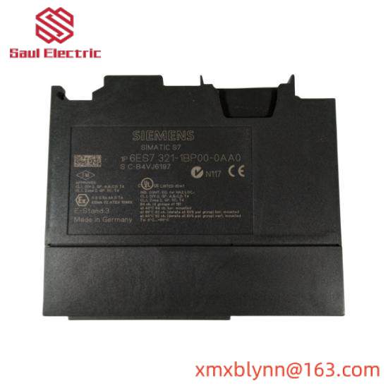 Siemens 6ES7 321-1BP00-0AA0  Digital Input Module