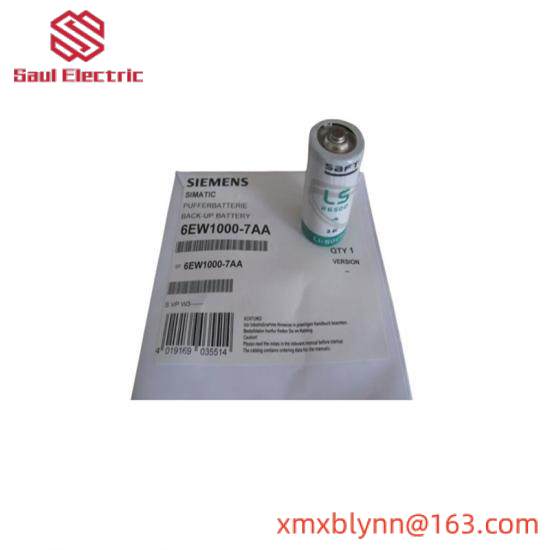 Siemens 6EW1000-7AA Backup battery Lithium SNR