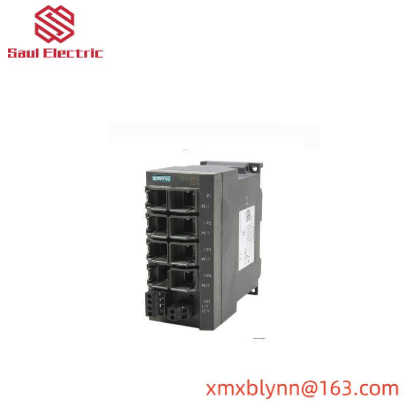 SIEMENS 6GK5208-0BA00-2AA3 Simatic PLC - SCALANCE X208 MANAGED IE SWITCH 8