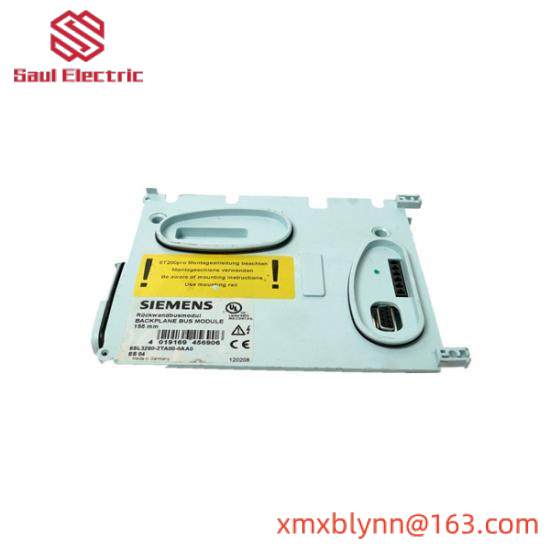 SIEMENS 6SL3 260-2TA00-0AA0 Backplane bus module