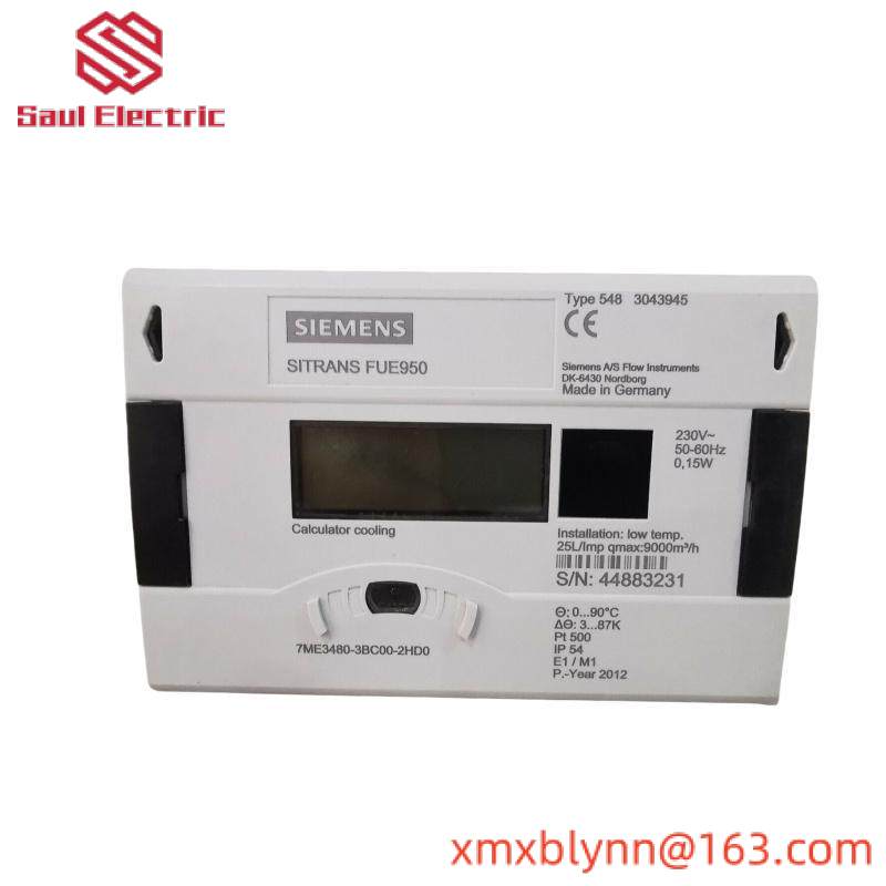 SIEMENS SITRANS FU E950 THERMAL ENERGY